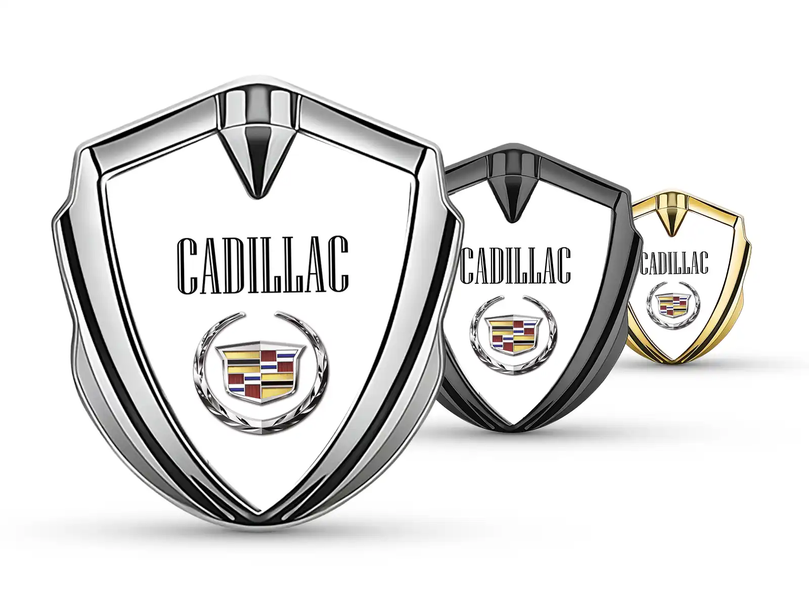 Cadillac Emblema Guardabarros Insignia Minimal Esquema Estándar